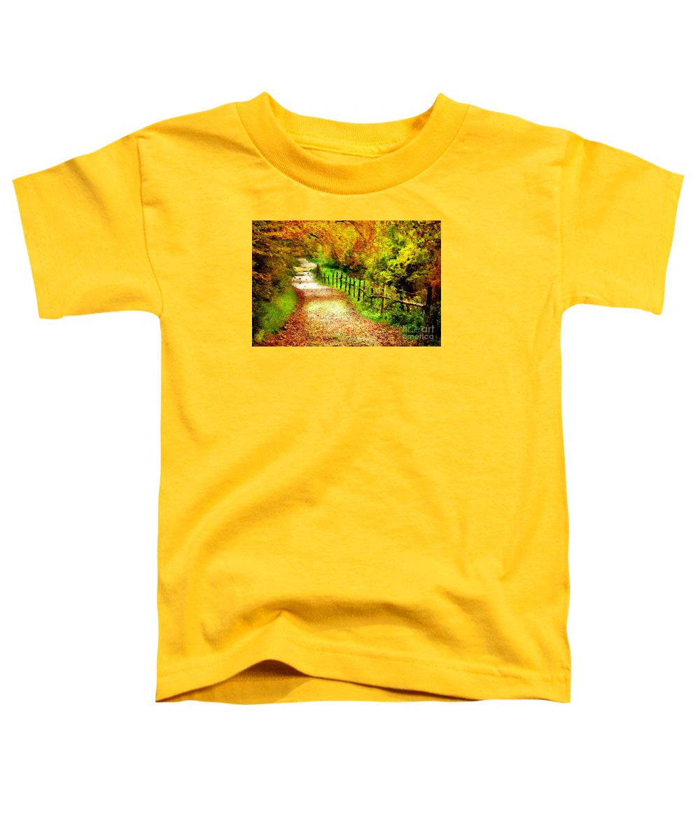 Toddler T-Shirt - Abstract Landscape 0746