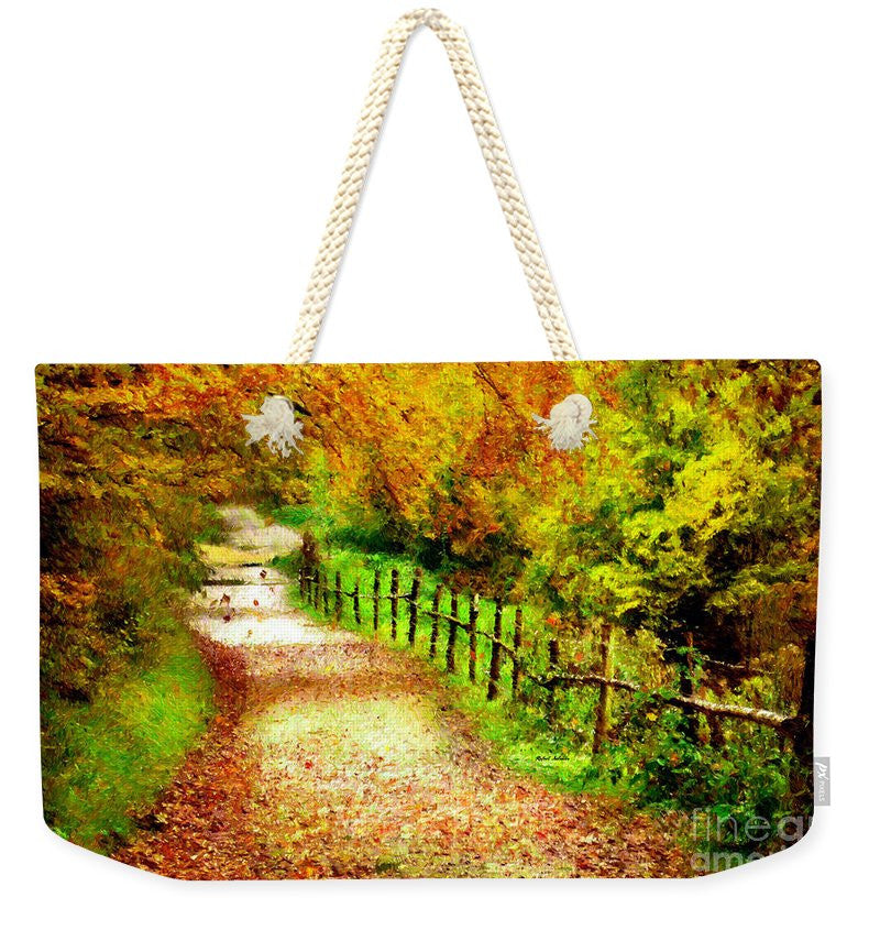 Weekender Tote Bag - Abstract Landscape 0746