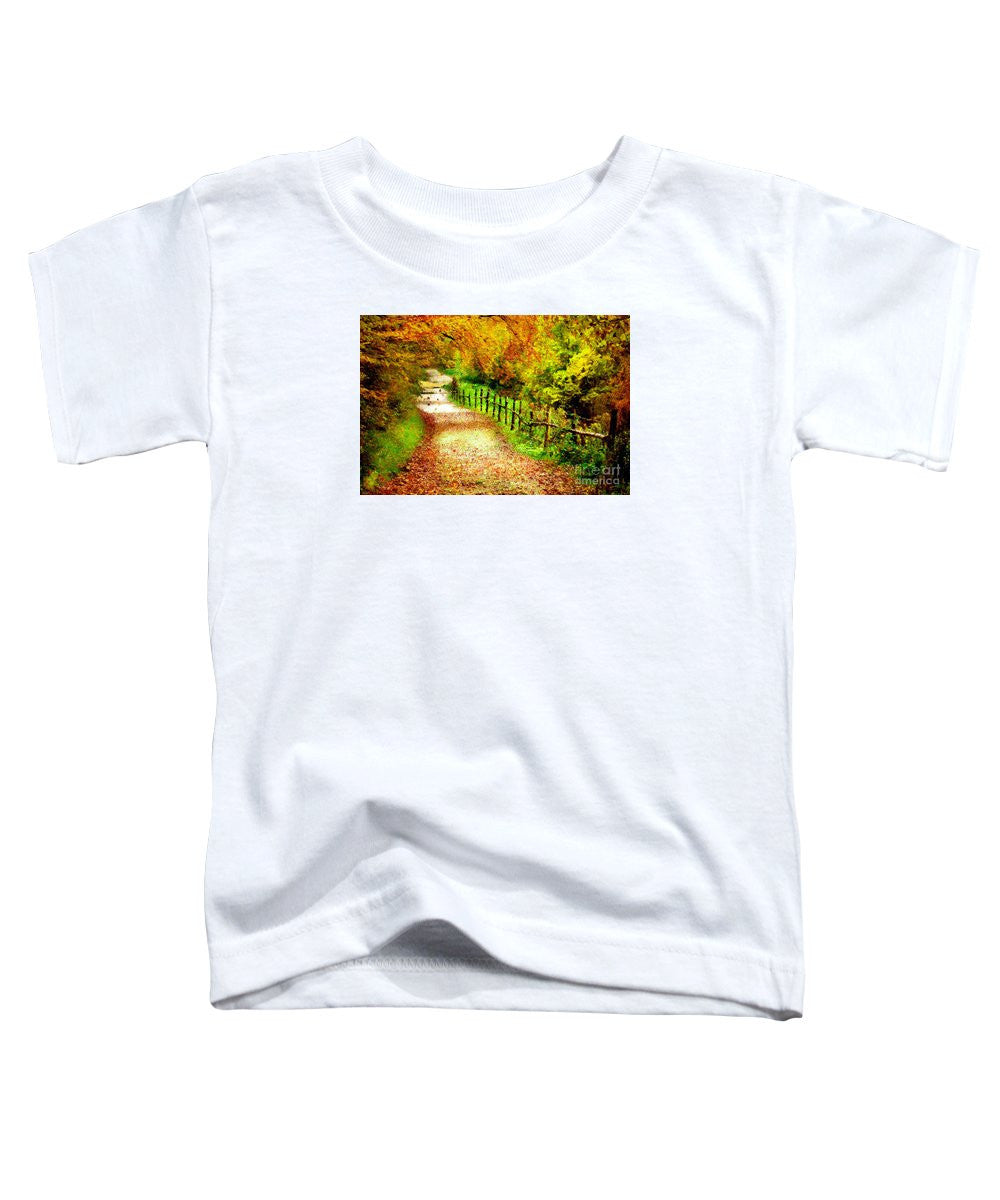 Toddler T-Shirt - Abstract Landscape 0746