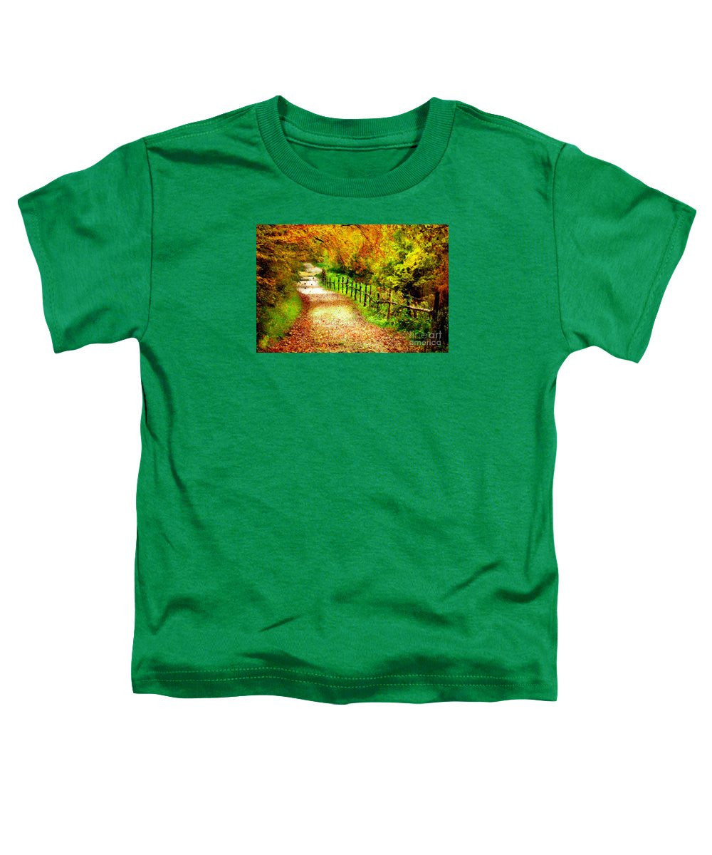 Toddler T-Shirt - Abstract Landscape 0746