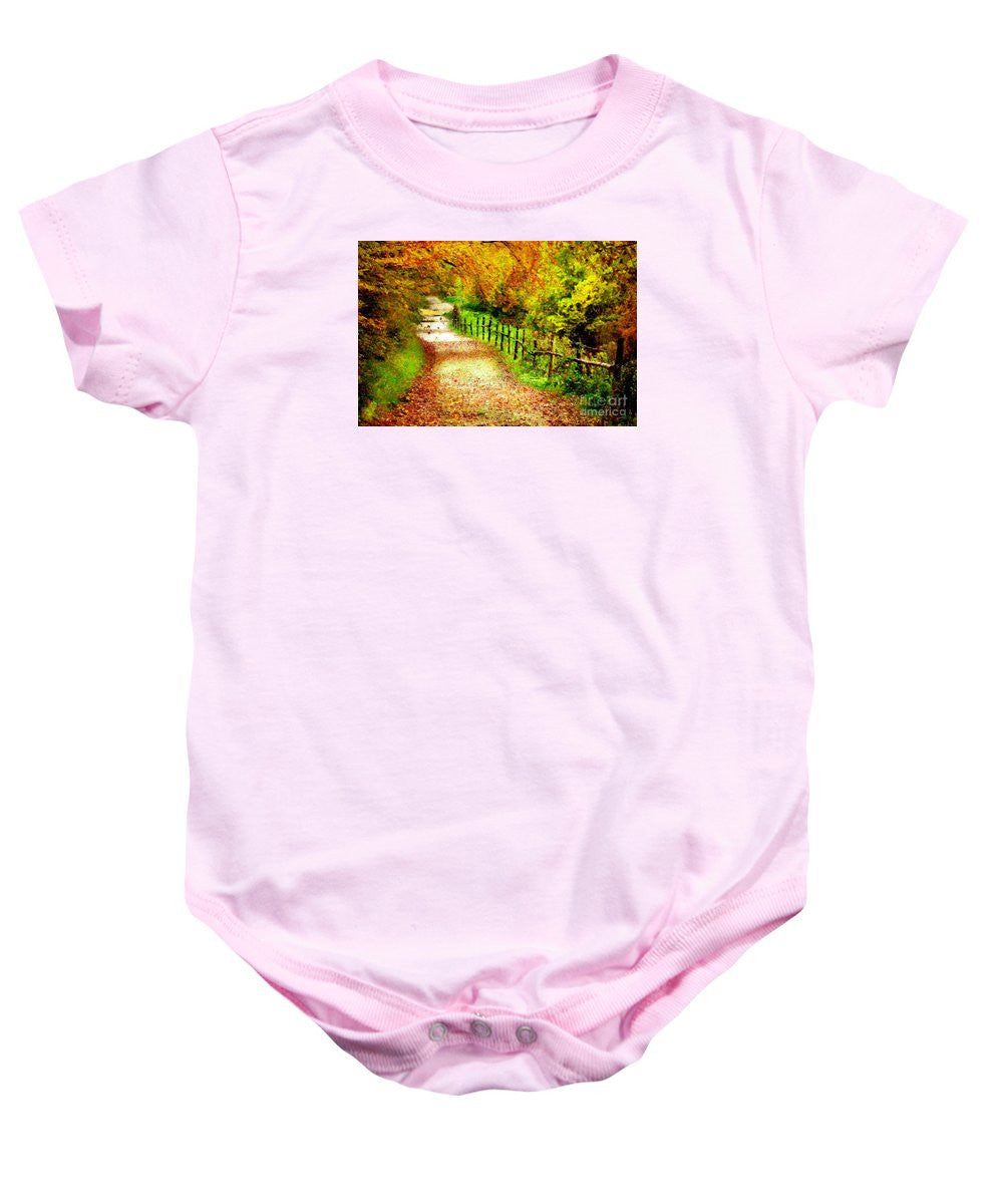 Baby Onesie - Abstract Landscape 0746