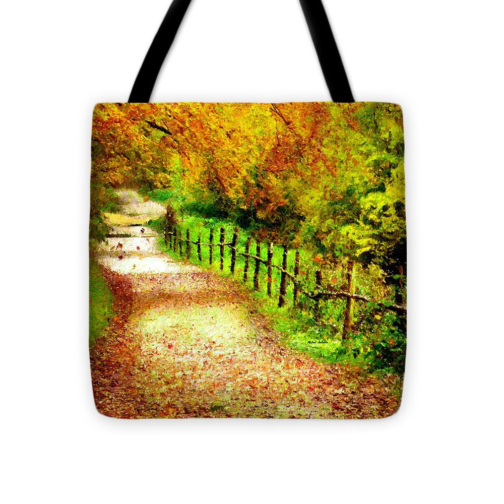 Tote Bag - Abstract Landscape 0746