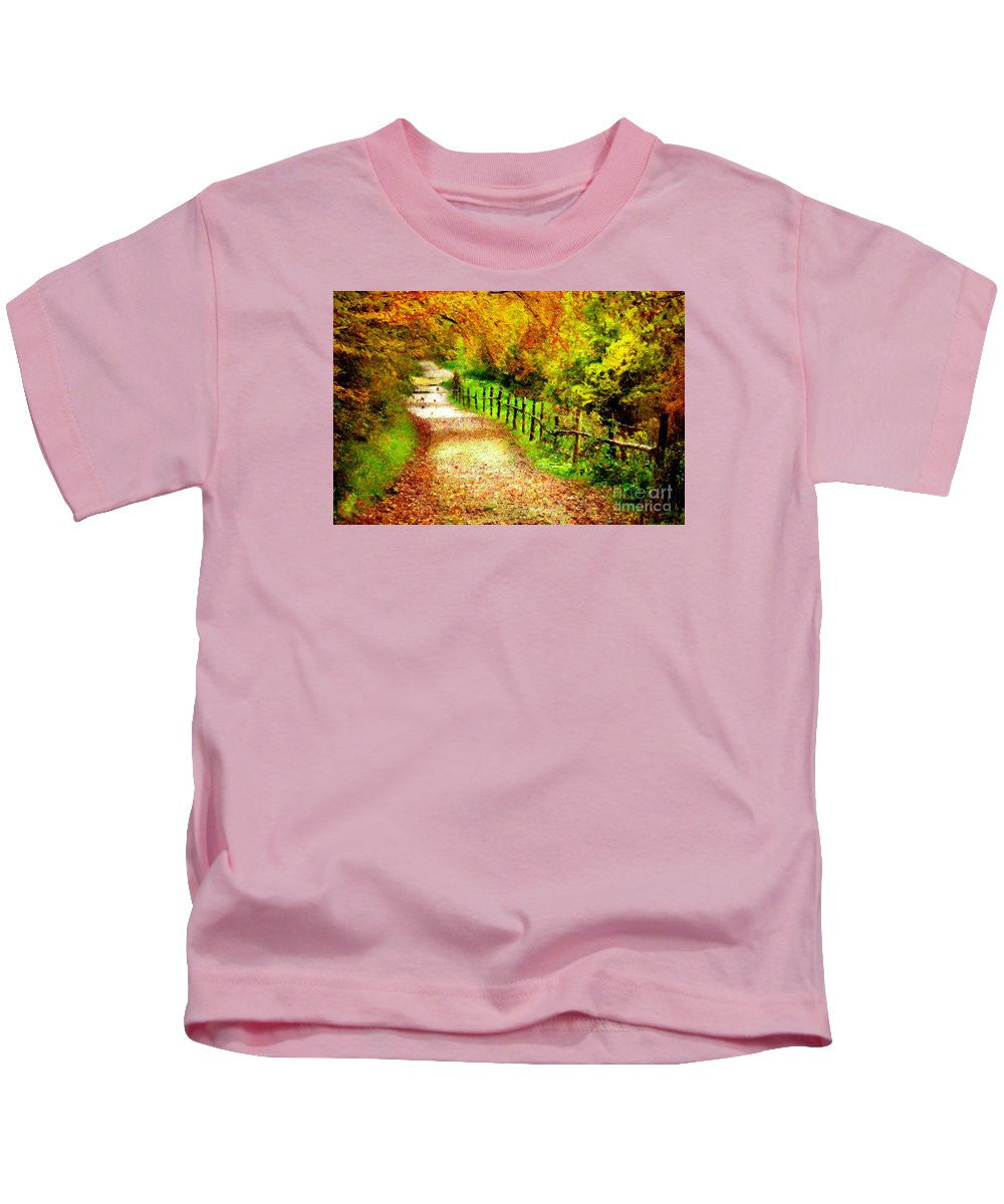 Kids T-Shirt - Abstract Landscape 0746