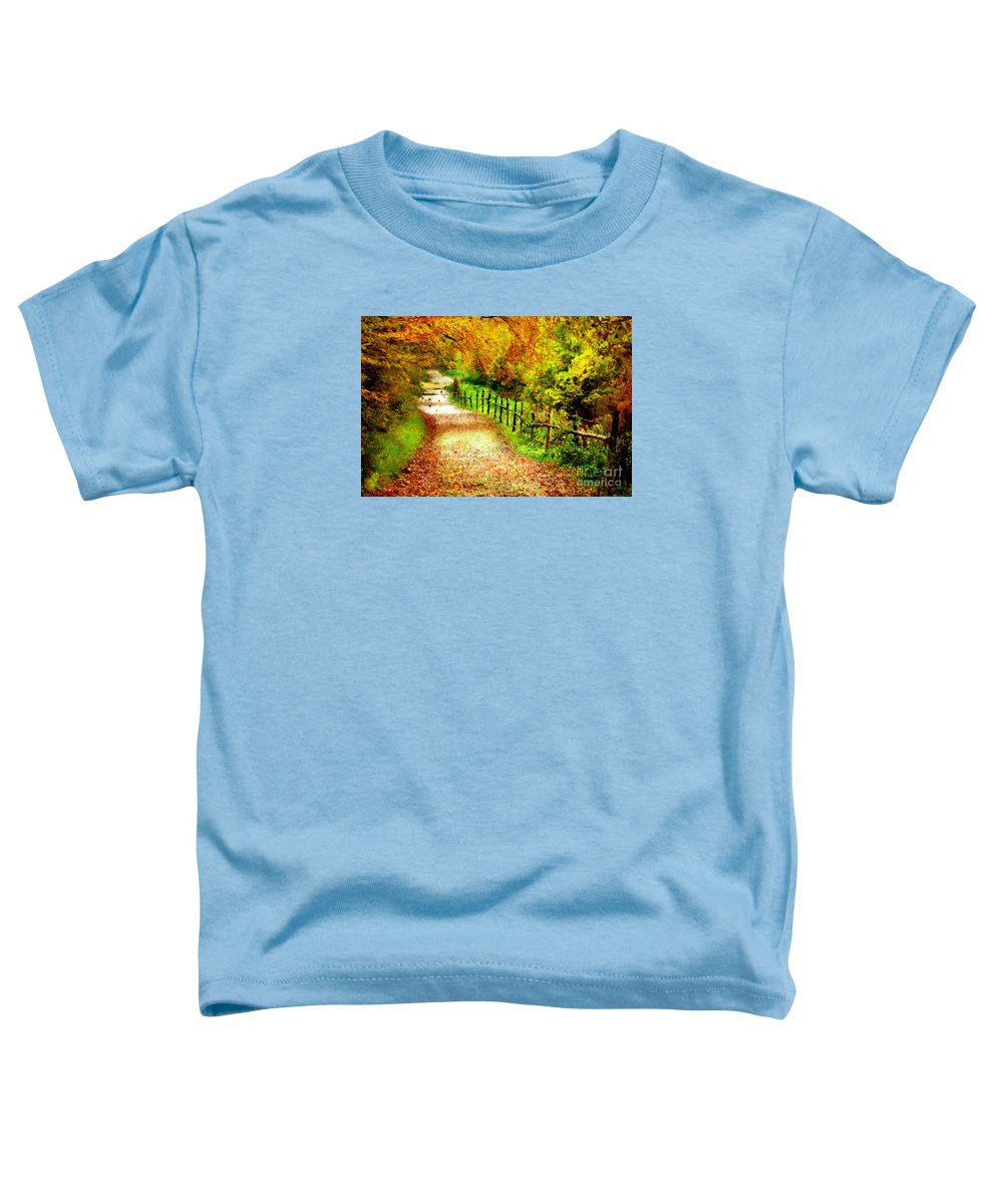 Toddler T-Shirt - Abstract Landscape 0746