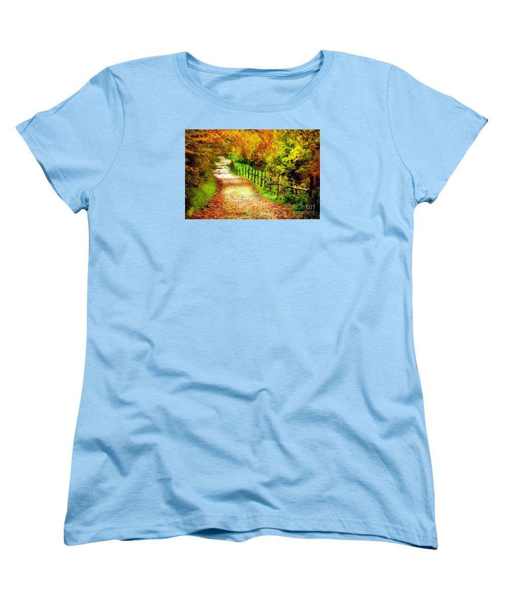 Women's T-Shirt (Standard Cut) - Abstract Landscape 0746