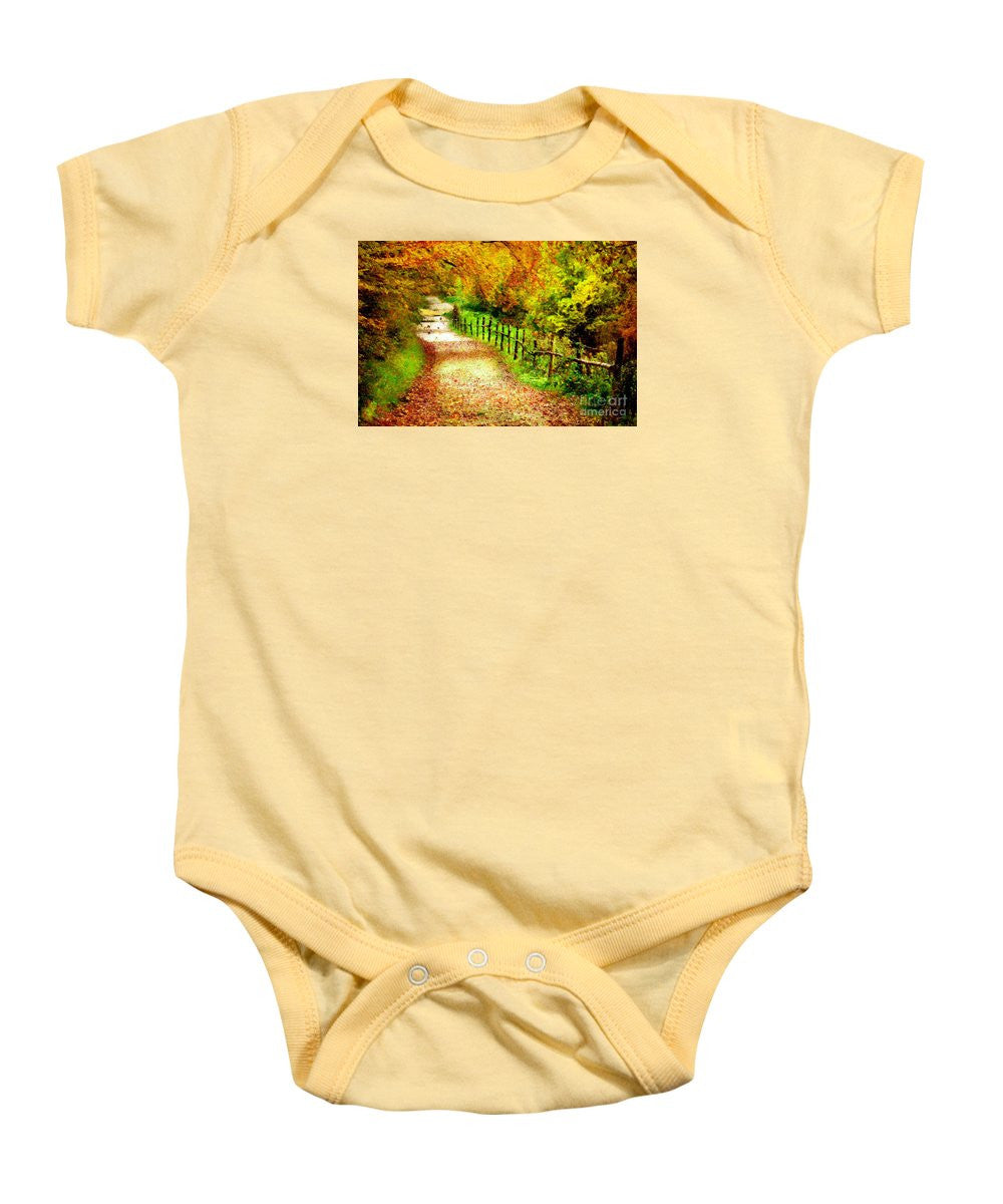 Baby Onesie - Abstract Landscape 0746