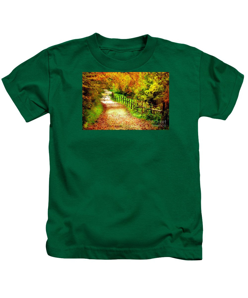 Kids T-Shirt - Abstract Landscape 0746