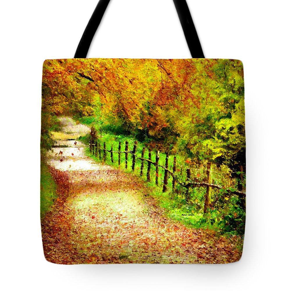 Tote Bag - Abstract Landscape 0746