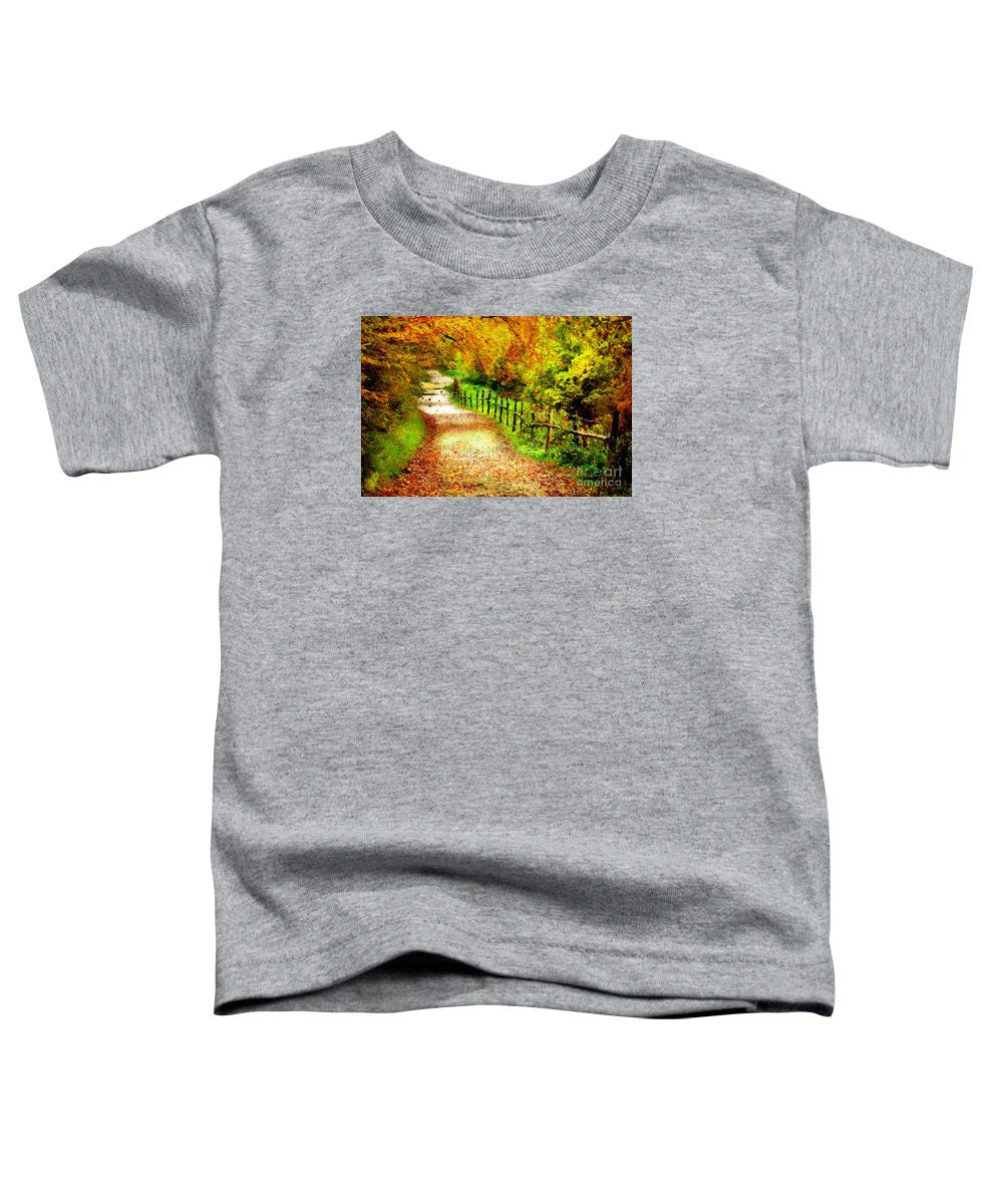 Toddler T-Shirt - Abstract Landscape 0746