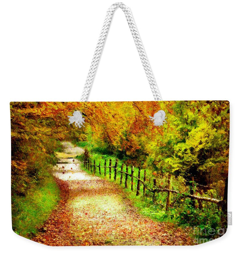 Weekender Tote Bag - Abstract Landscape 0746