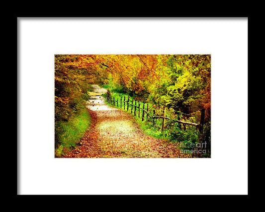 Framed Print - Abstract Landscape 0746