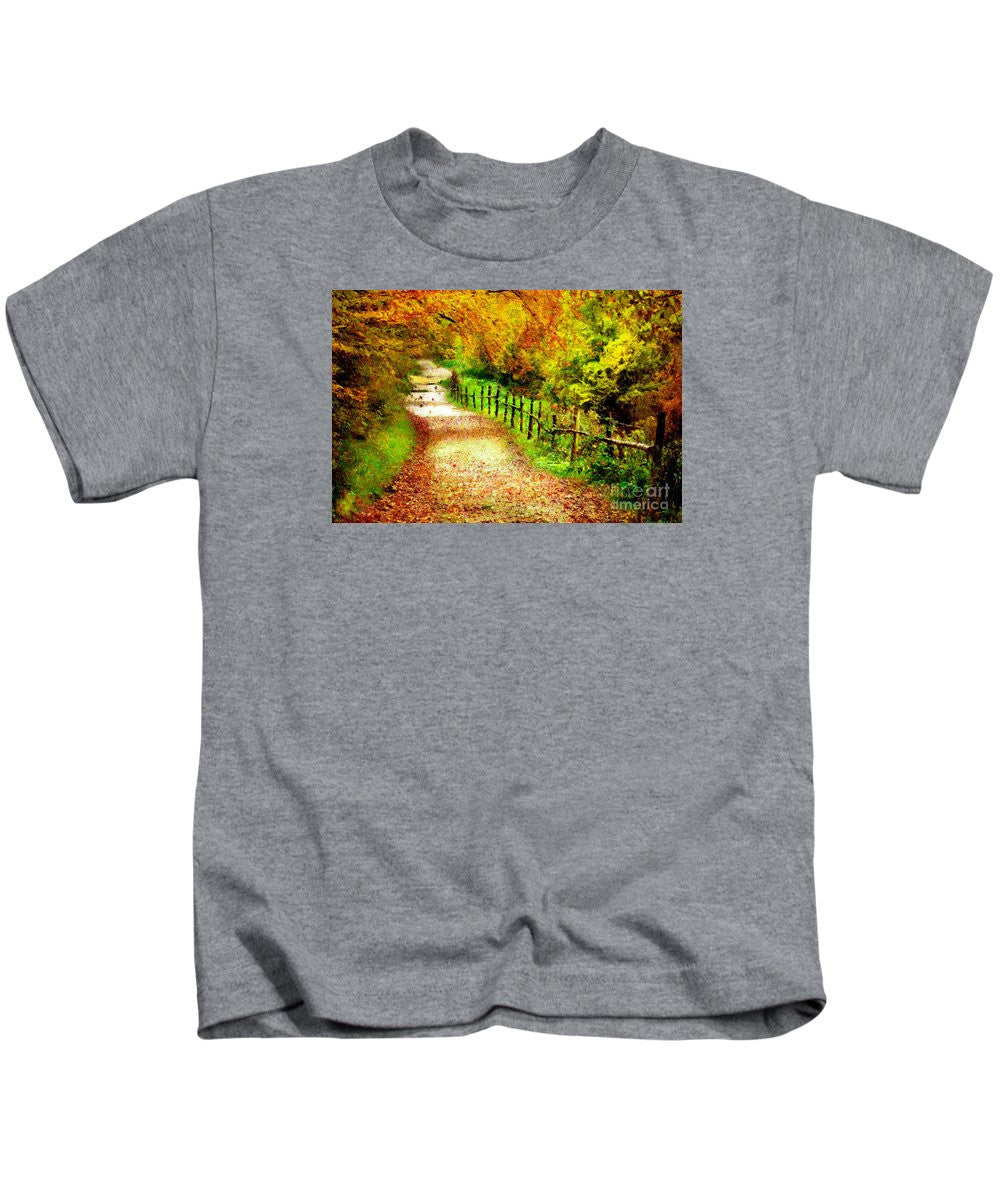 Kids T-Shirt - Abstract Landscape 0746