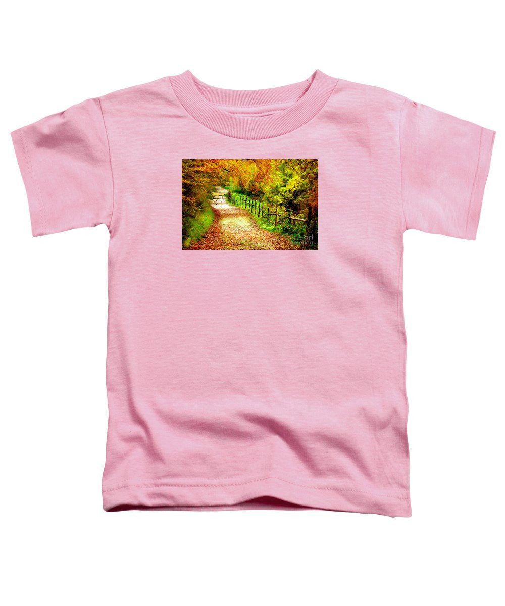 Toddler T-Shirt - Abstract Landscape 0746