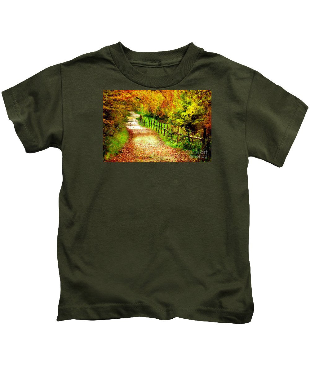 Kids T-Shirt - Abstract Landscape 0746