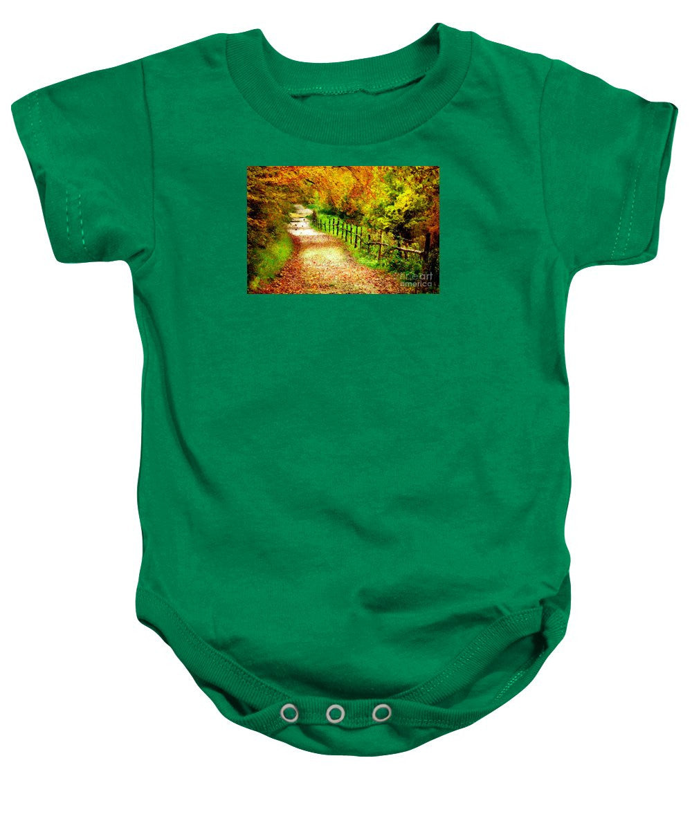 Baby Onesie - Abstract Landscape 0746