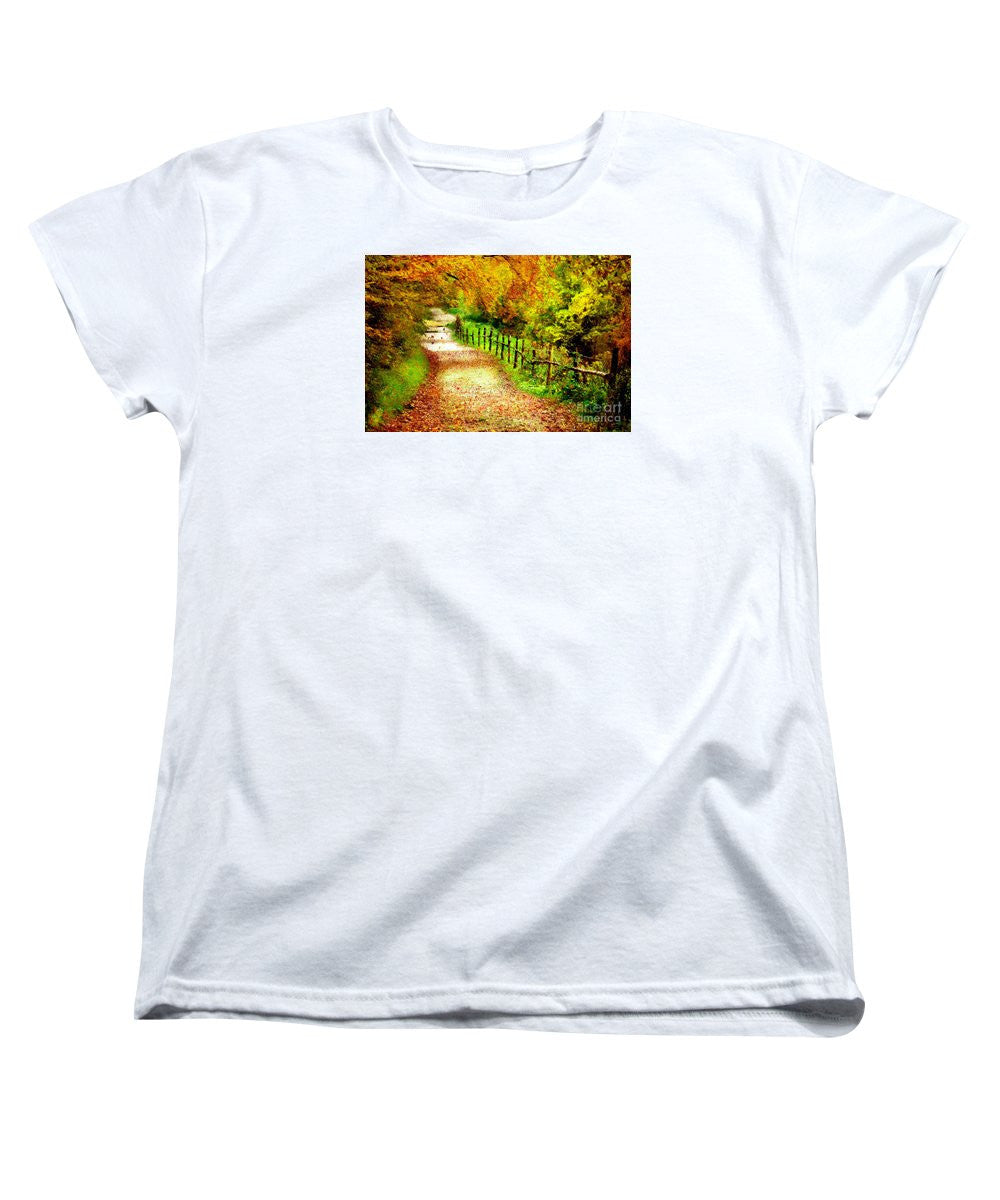 Women's T-Shirt (Standard Cut) - Abstract Landscape 0746