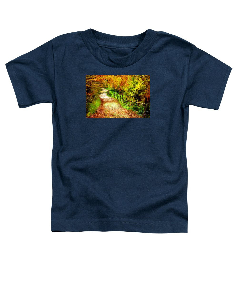 Toddler T-Shirt - Abstract Landscape 0746