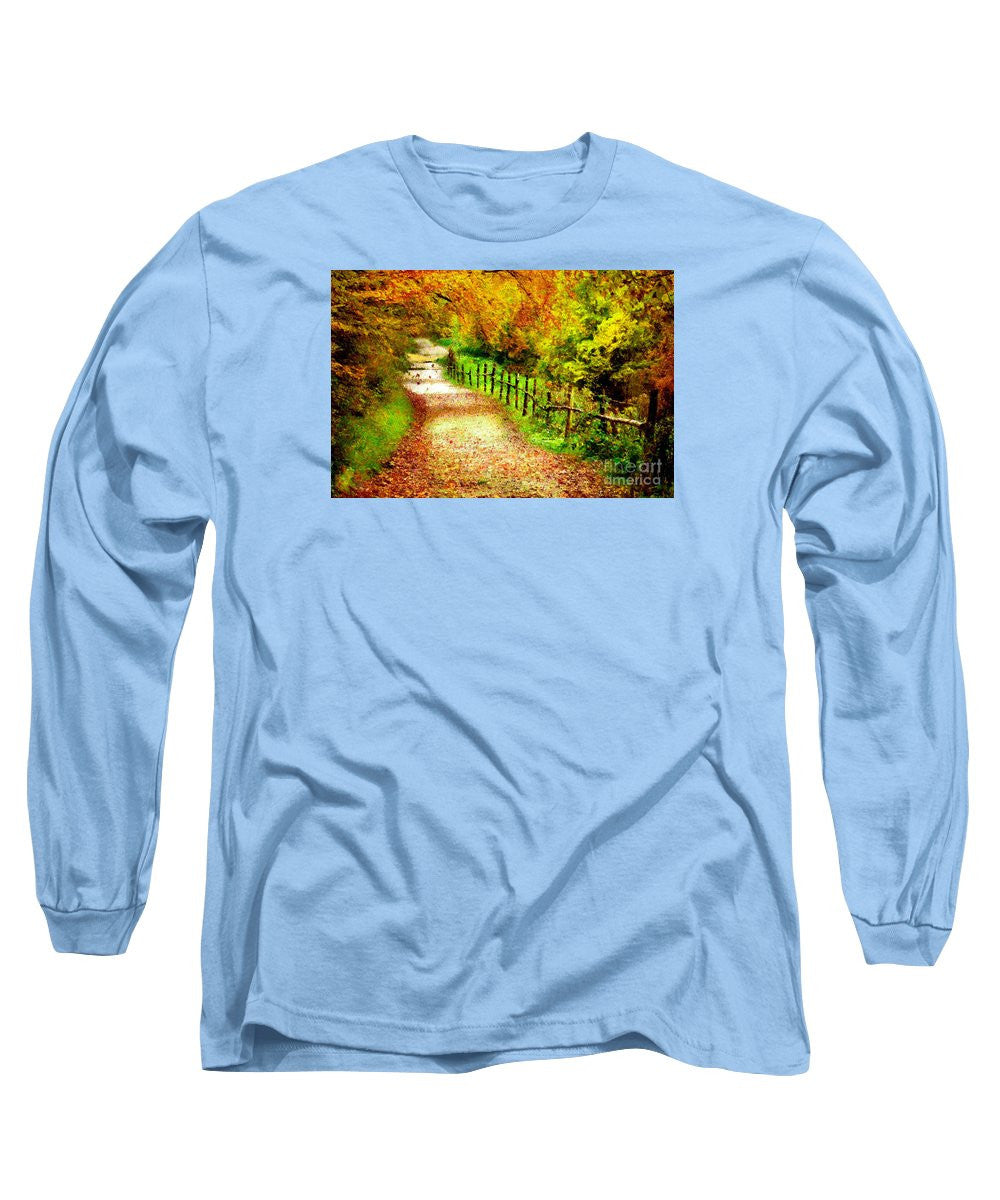 Long Sleeve T-Shirt - Abstract Landscape 0746