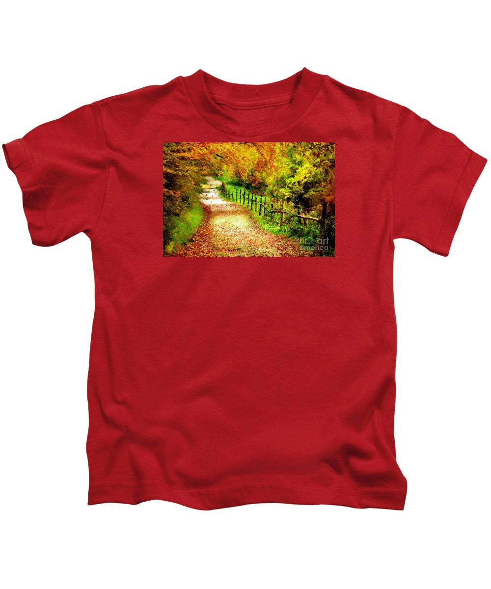 Kids T-Shirt - Abstract Landscape 0746