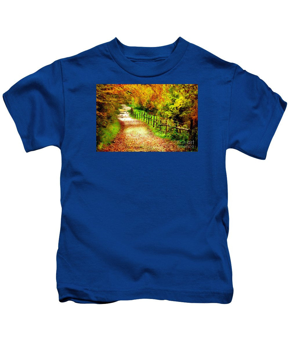 Kids T-Shirt - Abstract Landscape 0746