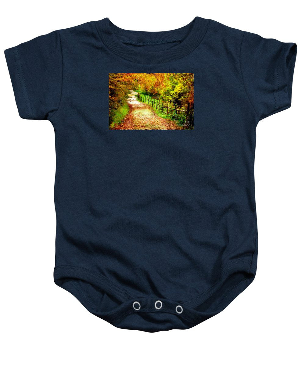 Baby Onesie - Abstract Landscape 0746