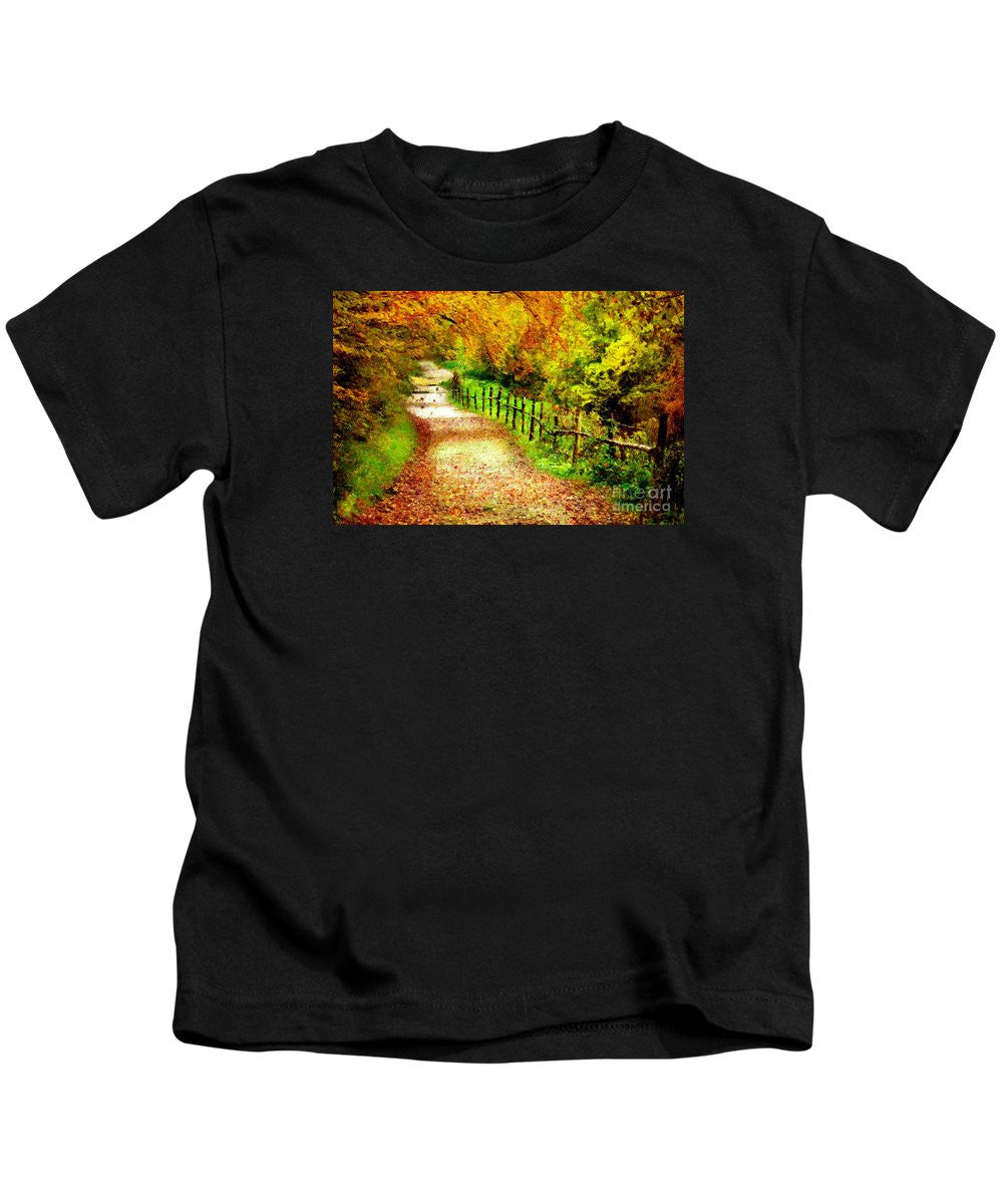 Kids T-Shirt - Abstract Landscape 0746