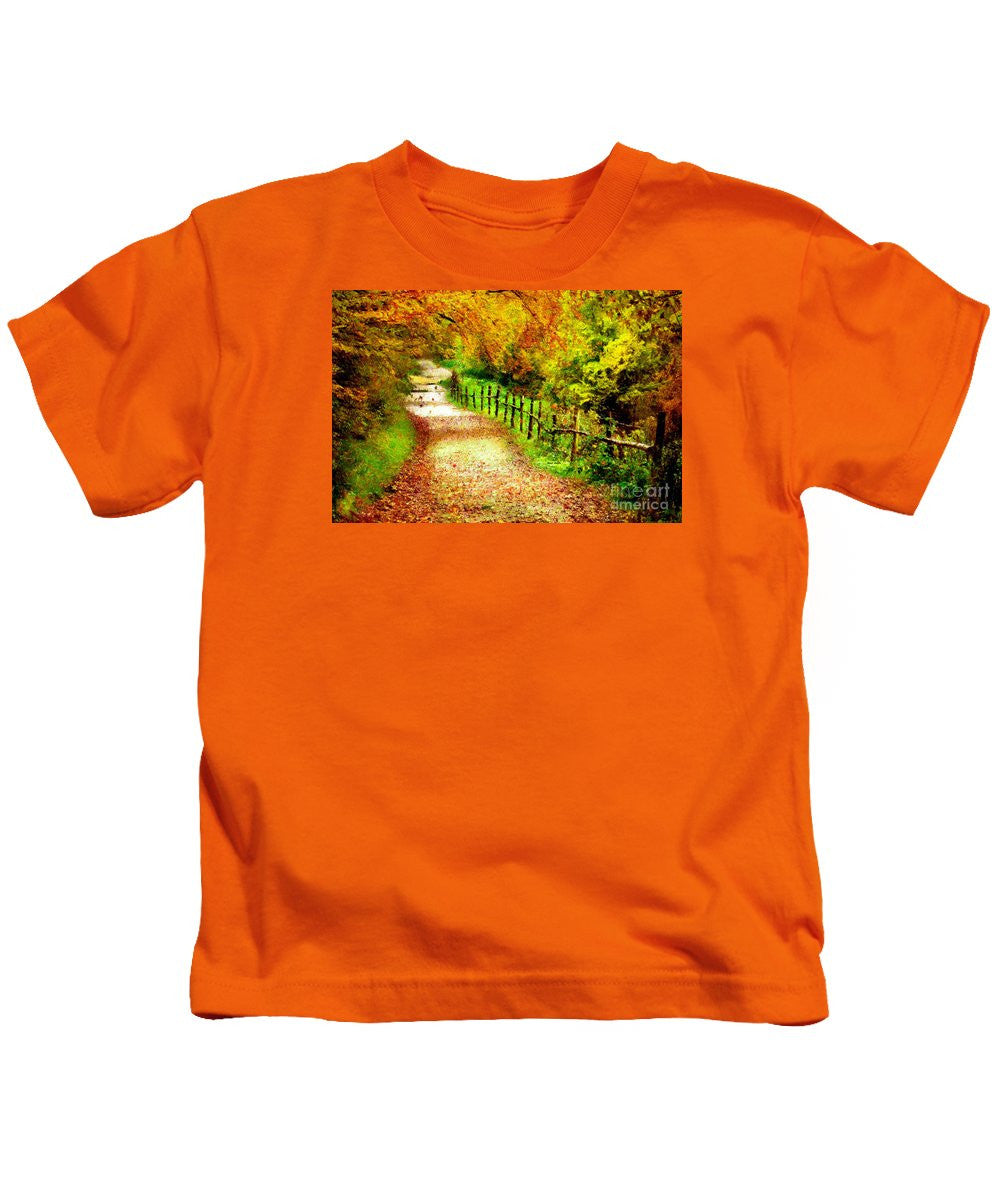 Kids T-Shirt - Abstract Landscape 0746