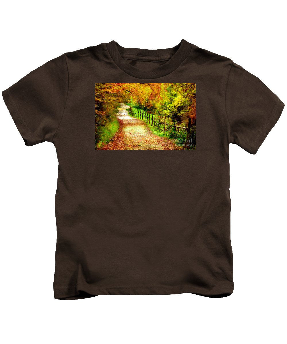 Kids T-Shirt - Abstract Landscape 0746