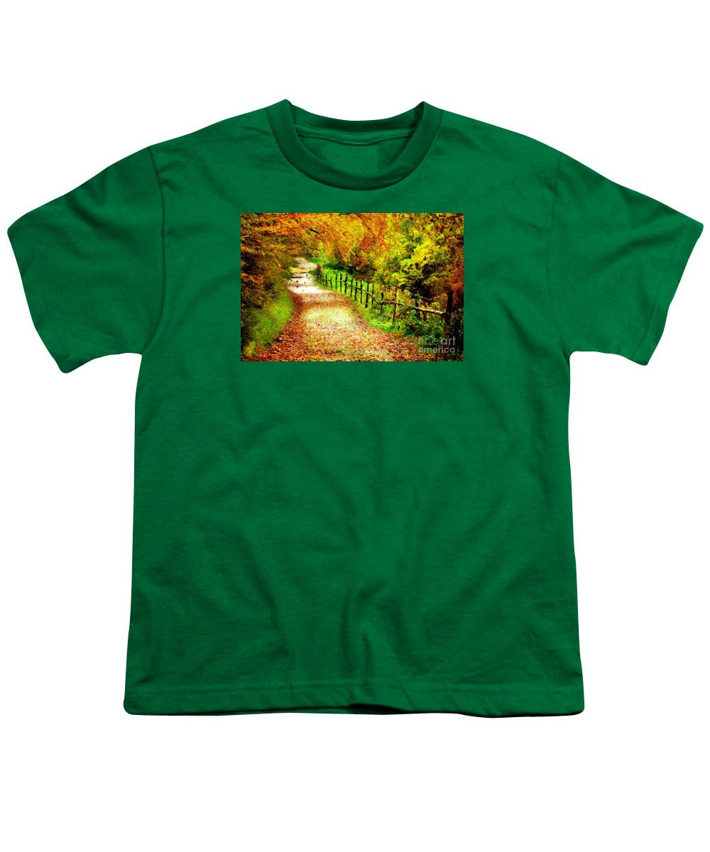 Youth T-Shirt - Abstract Landscape 0746