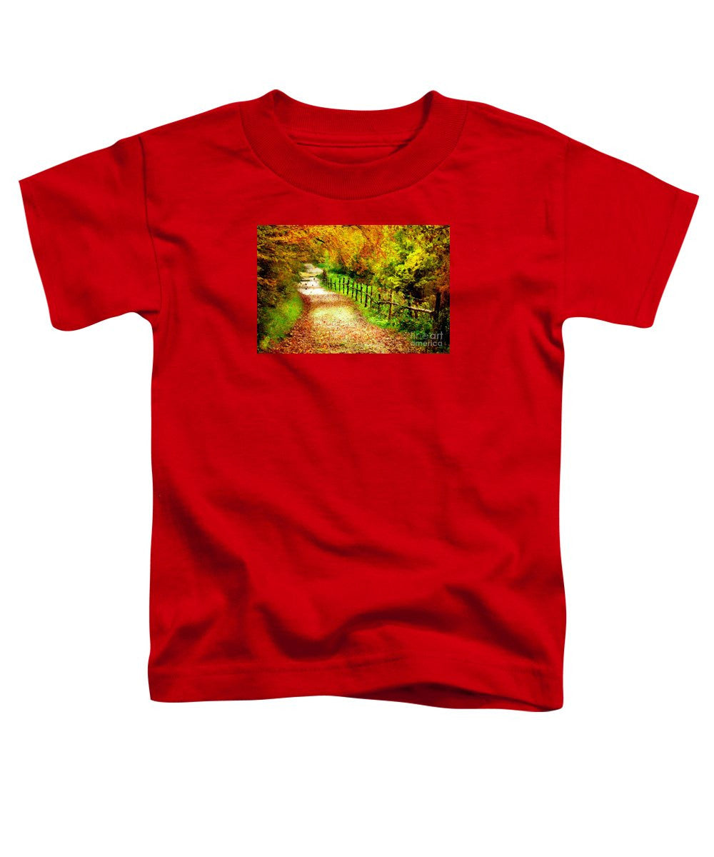 Toddler T-Shirt - Abstract Landscape 0746