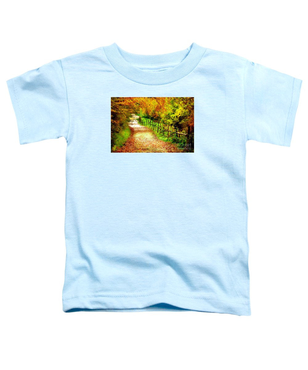 Toddler T-Shirt - Abstract Landscape 0746