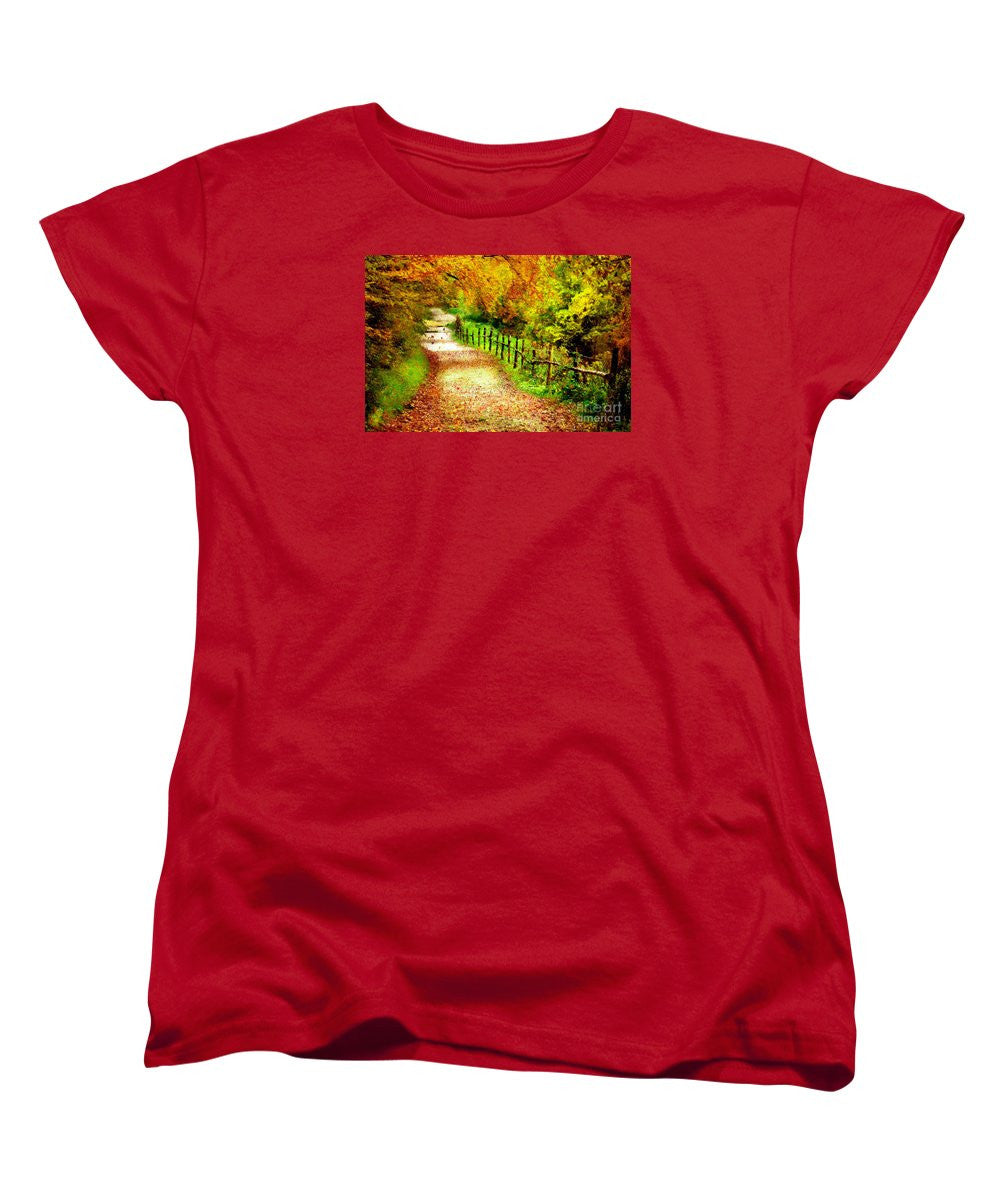 Women's T-Shirt (Standard Cut) - Abstract Landscape 0746