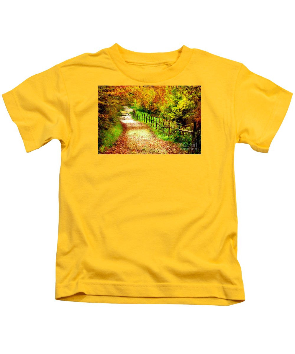 Kids T-Shirt - Abstract Landscape 0746