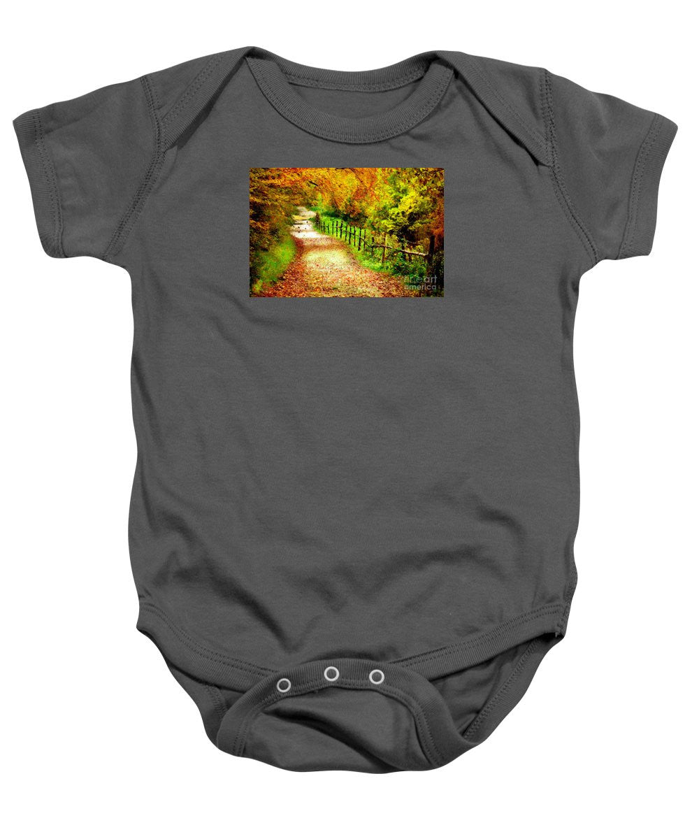 Baby Onesie - Abstract Landscape 0746