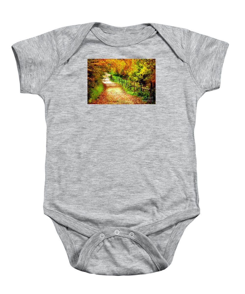 Baby Onesie - Abstract Landscape 0746