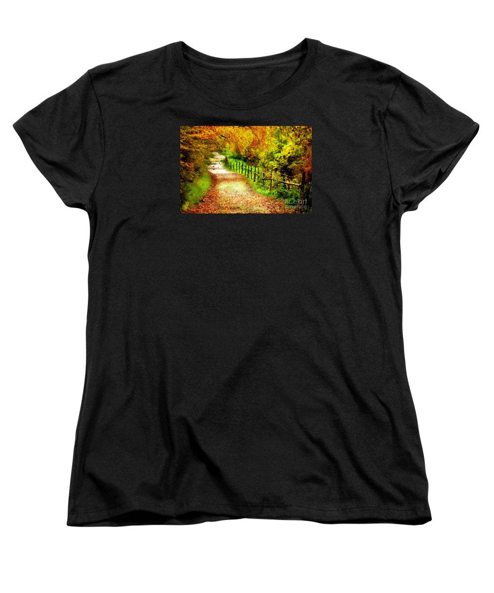 Women's T-Shirt (Standard Cut) - Abstract Landscape 0746