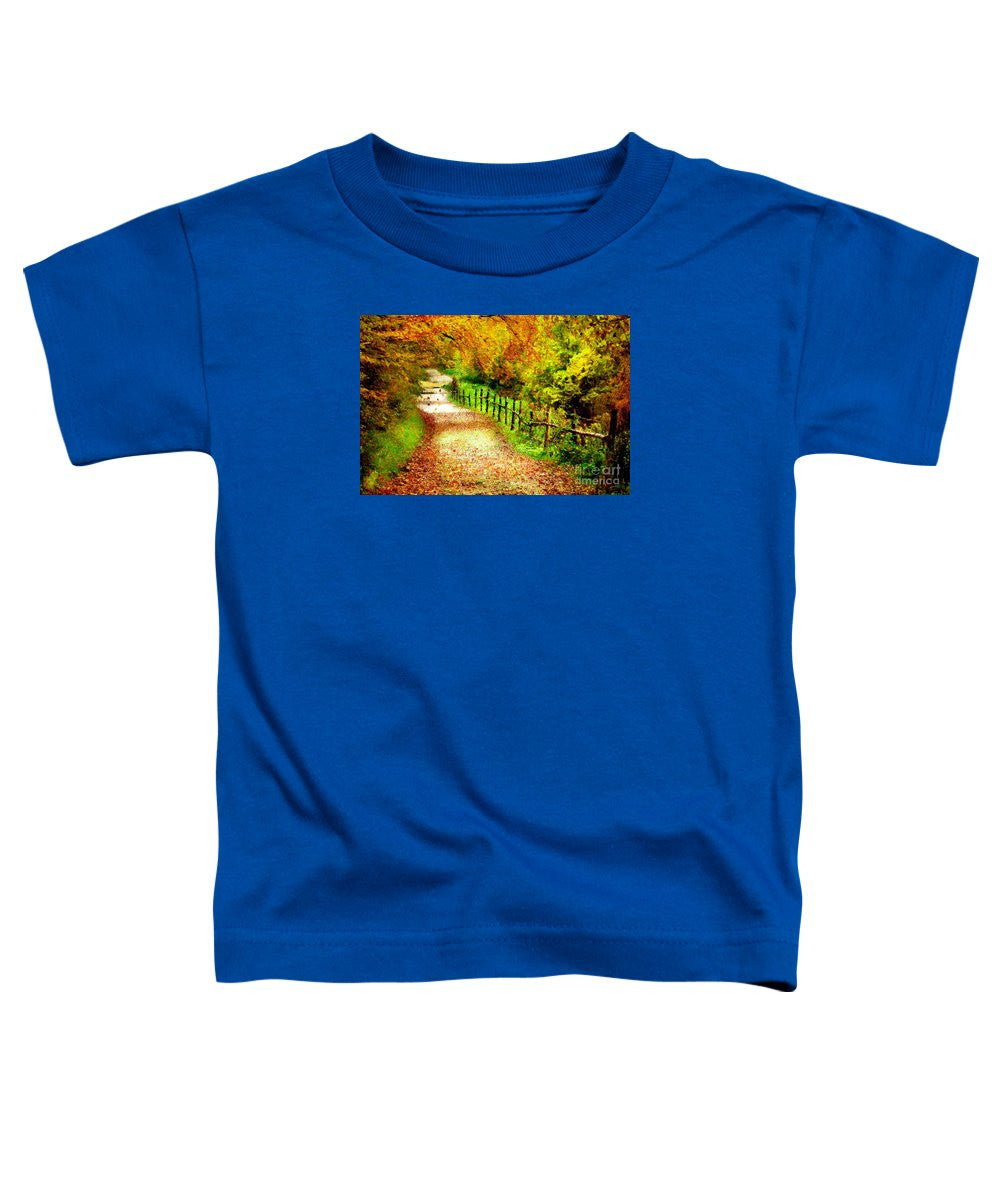 Toddler T-Shirt - Abstract Landscape 0746