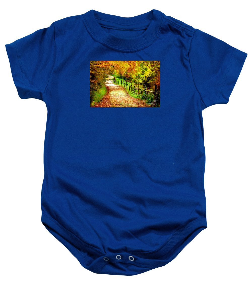 Baby Onesie - Abstract Landscape 0746