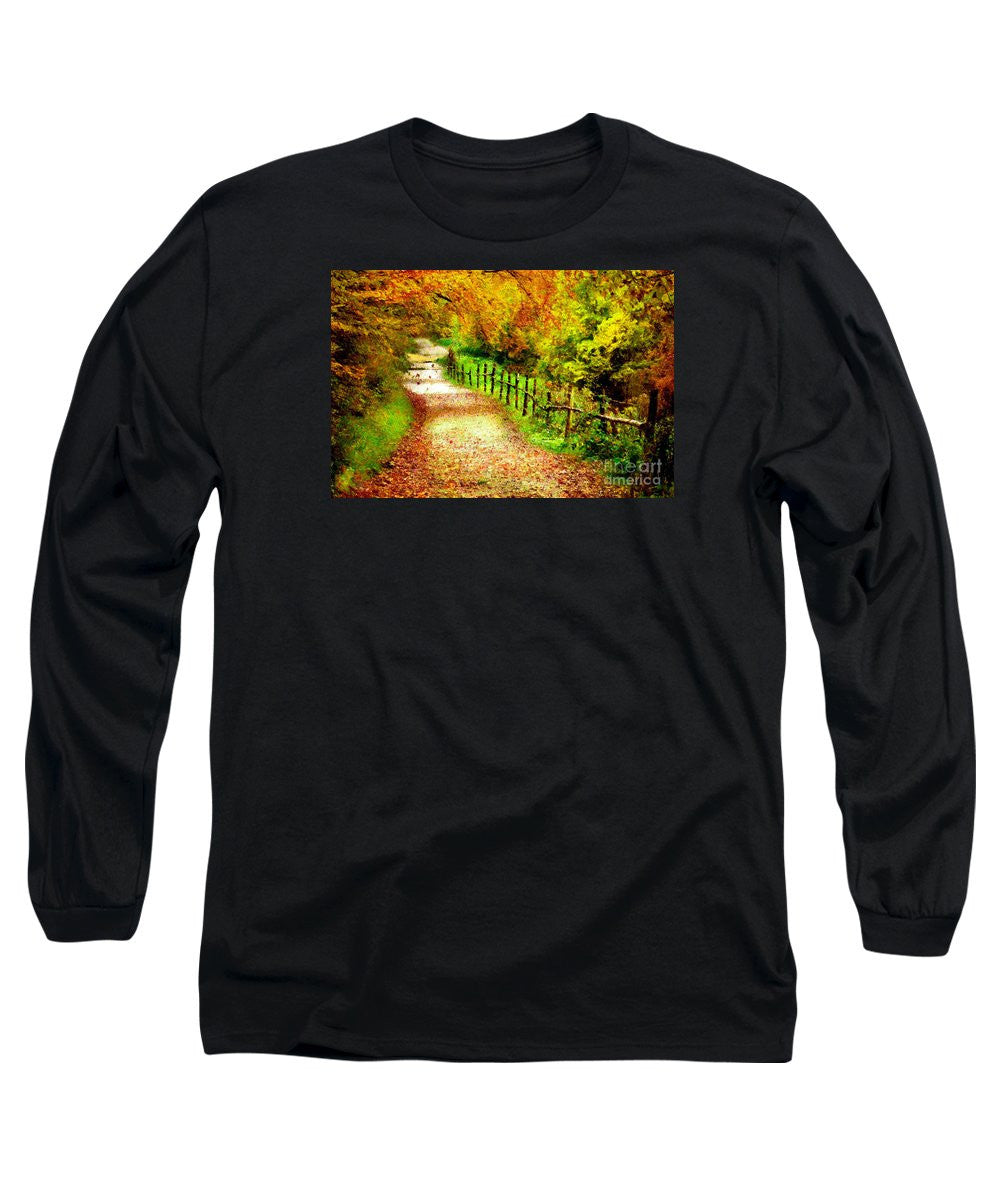 Long Sleeve T-Shirt - Abstract Landscape 0746