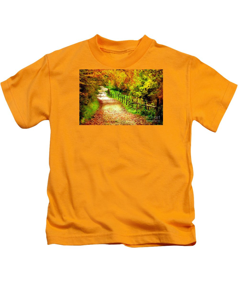 Kids T-Shirt - Abstract Landscape 0746