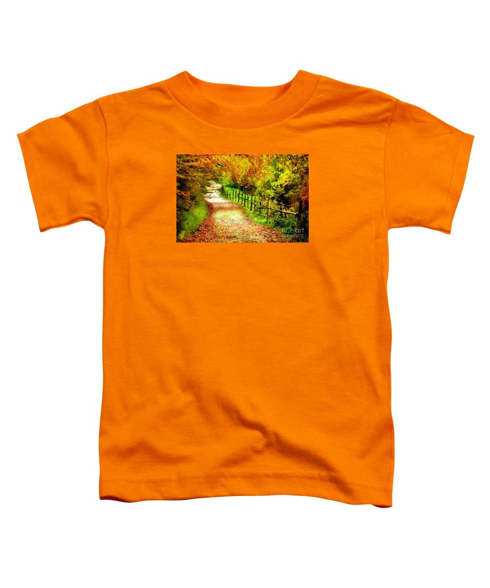 Toddler T-Shirt - Abstract Landscape 0746