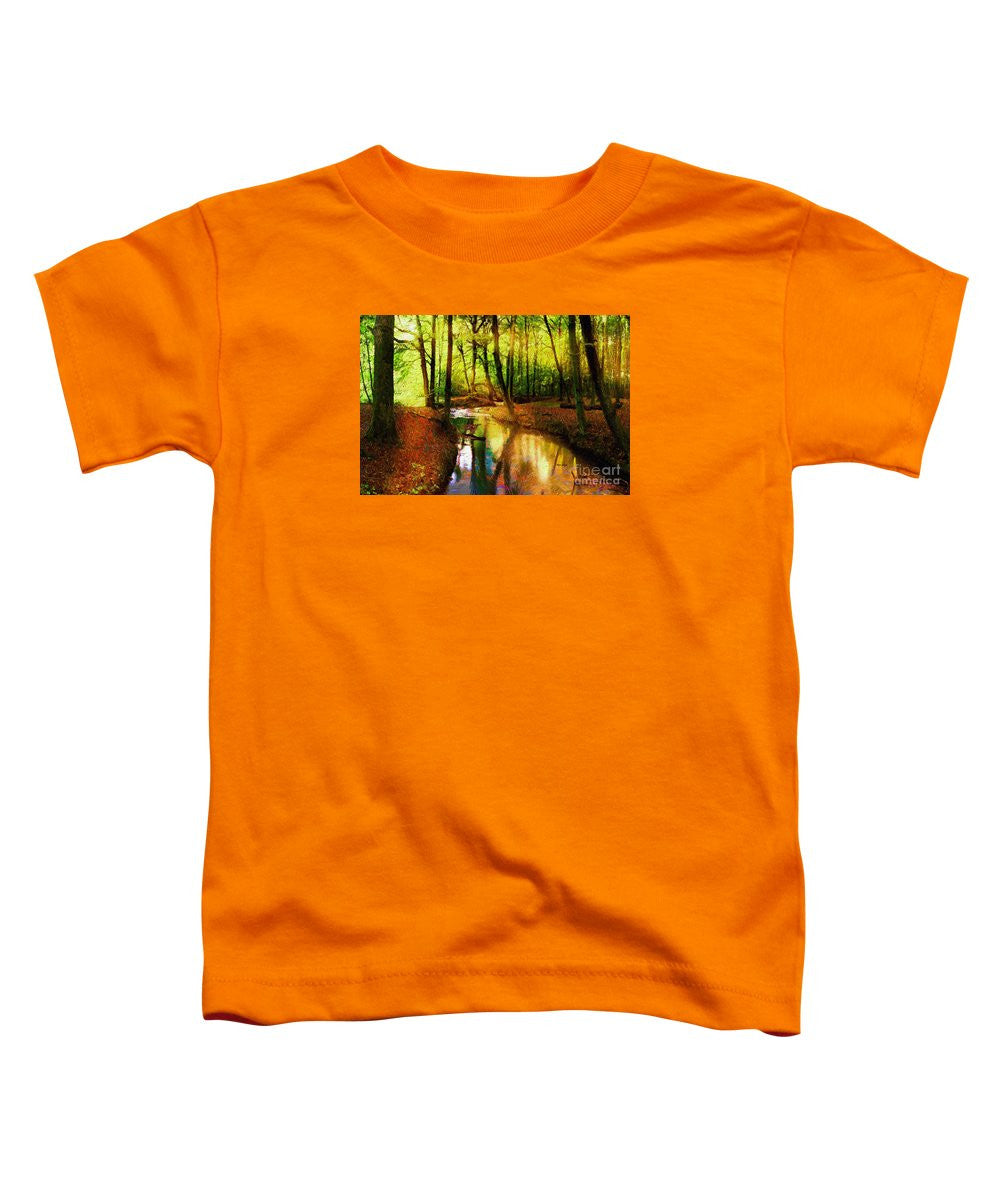 Toddler T-Shirt - Abstract Landscape 0747