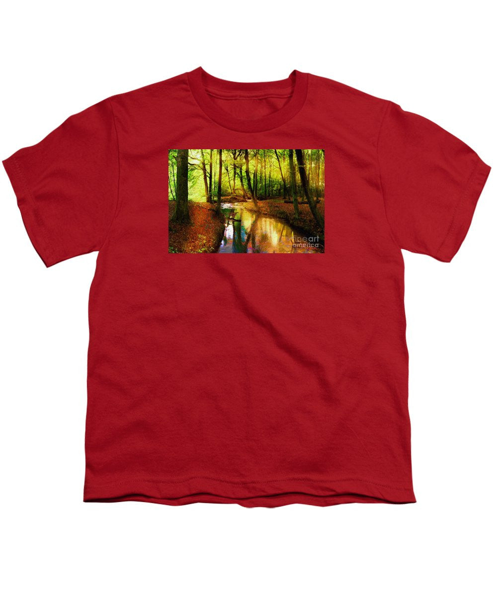 Youth T-Shirt - Abstract Landscape 0747