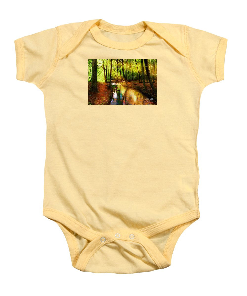 Baby Onesie - Abstract Landscape 0747