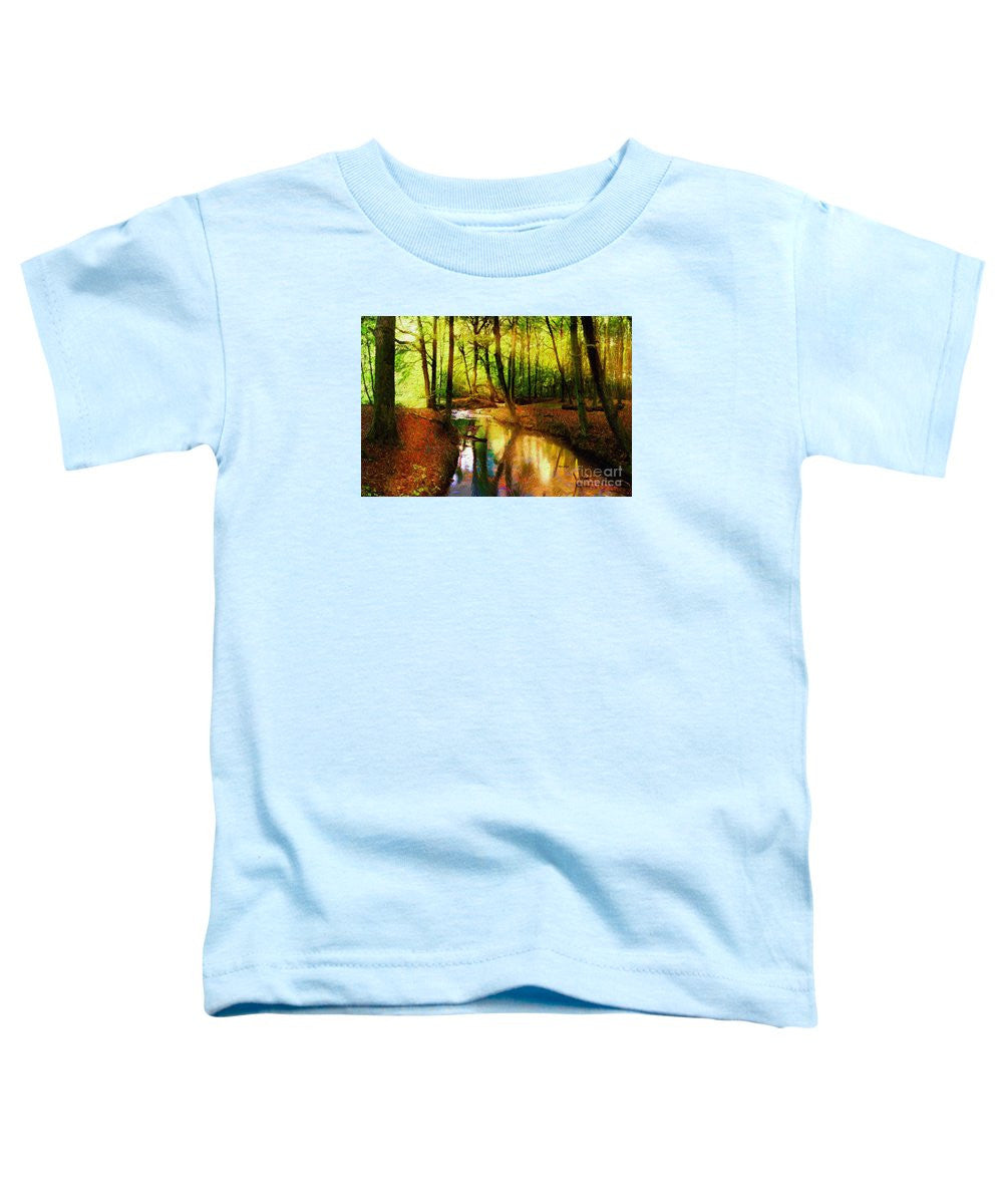 Toddler T-Shirt - Abstract Landscape 0747