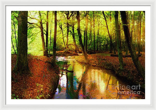 Framed Print - Abstract Landscape 0747