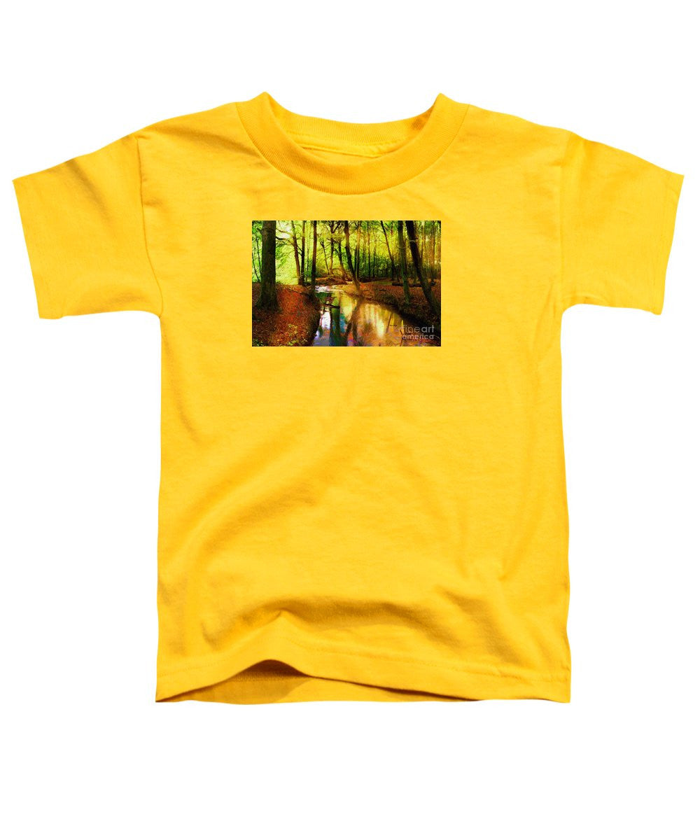 Toddler T-Shirt - Abstract Landscape 0747