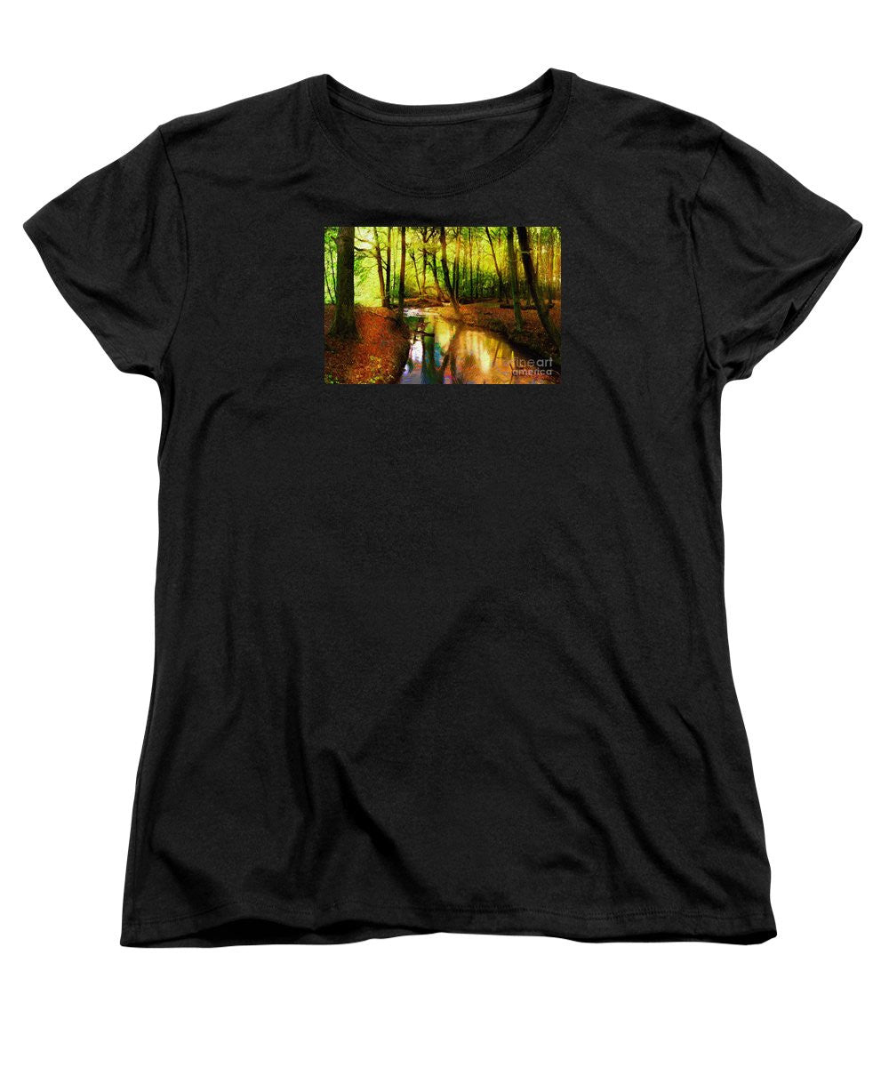 Women's T-Shirt (Standard Cut) - Abstract Landscape 0747