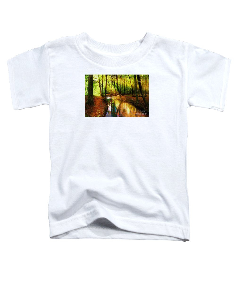 Toddler T-Shirt - Abstract Landscape 0747