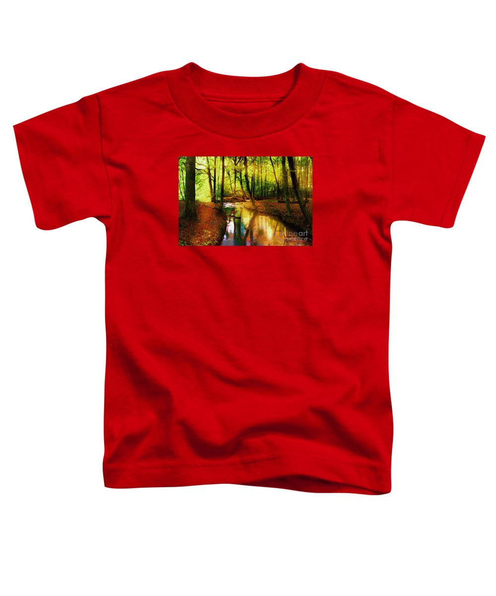 Toddler T-Shirt - Abstract Landscape 0747